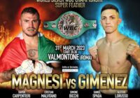 Il prossimo 31 marzo a Valmontone Michael LoneWolf Magnesi boxerà per il Mondiale Silver WBC Superpiuma