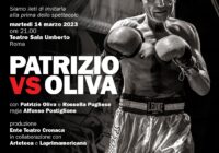 Il 14 Marzo a Roma la prima dello spettacolo teatrale Patrizio vs Oliva