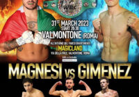 Meno di un mese alla sfida per la Corona Silver WBC Magnesi vs Gimenez