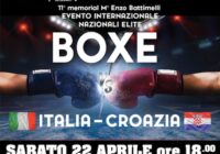 Il 22 Aprile pv a Trieste Sfida Internazionale Elite Italia vs Croazia – DIRETTA YOUTUBE FPIOfficialChannel