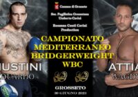 Il 30 giugno a Grosseto Giustini vs Attia per il WBC Mediterraneo BridgerWeight