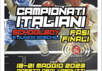 Campionati Italiani Schoolboy/Junior 2023 – Roseto degli Abruzzi 18-21 Maggio: LA LOCANDINA UFFICIALE
