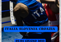 Il 2-4 giugno a Formia Gli Azzurri Schoolboy vs Croazia e Slovenia