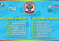 Europei Junior Ploiesti 2023 – 11 Azzurrini e 8 Azzurrine pronti alla sfida