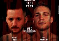 Il 17 novembre p.v. a Sarnico Tassi vs Rigoldi per il WBC Internazionale PIUMA