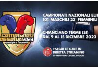 Campionati Italiani Assoluti M/F 2023 – Chianciano Terme 9-15 Dicembre – ELENCO ATLETI & ATLETE
