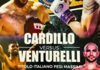 10 giorni alla sfida Cardillo vs Venturelli per il Titolo Italiano Massimi