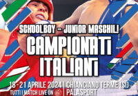 Campionati Italiani Schoolboy Junior 2024: Da domani al 21 Aprile più di 200 boxer sul ring di Chianciano Terme (SI)