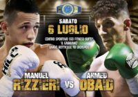 IL 6 LUGLIO A LADISPOLI RIZZIERI VS OBAID PER IL TRICOLORE DEI MOSCA