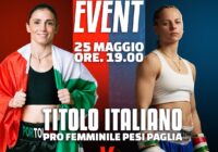 Titolo Italiano Femminile Pesi Paglia: Il 25 maggio a Castelletto Sopra Ticino Portolani vs Parigi Bini