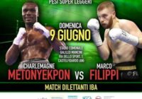 Domenica a Castelfidardo in palio il Mediterraneo WBC tra Charly Metonyekpon e Marco Filippi