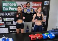 TUTTO PRONTO A CARINI PER IL TITOLO ITALIANO MOSCA DE PERSIO VS GREGORIS