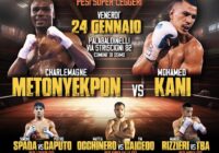 OSIMO BOXING NIGHT – LA SFIDA EBU SILVER SUPERLEGGERI METONYEKPON VS KANI RINVIATA AL PROSSIMO 24 GENNAIO