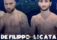 TITOLO ITALIANO WELTER: L’11 APRILE p.v. A FERRARA LA SIFDA TRA DE FILIPPO E LICATA