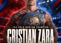 CRISTIAN ZARA SI CONFERMA CAMPIONE EUROPEO DEI PESI GALLO CRISTIAN ZARA SI CONFERMA CAMPIONE EUROPEO DEI PESI GALLO